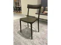 Sedia da cucina realizzata in plastica Argo di Connubia 