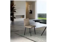 Sedia Ariel da cucina realizzata in tessuto scontata del 24%