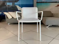 Sedia da soggiorno realizzata in metallo Audrey di Kartell 