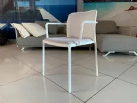 Sedia da soggiorno realizzata in metallo Audrey di Kartell 