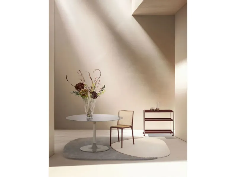 Sedia modello Belvedere senza braccioli di Kartell 