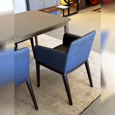 Sedia con braccioli Candy di Novamobili in Offerta Outlet