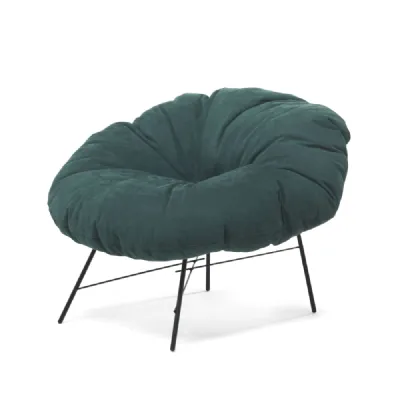 Sedia da soggiorno realizzata in tessuto Closer di Mogg 