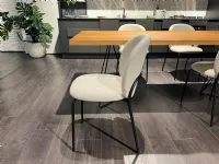 Sedia in tessuto modello Cozy mid di Connubia 