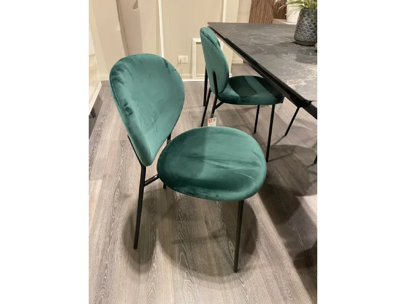 Sedia da cucina Cv 119 sedia ines Calligaris a prezzo Outlet 