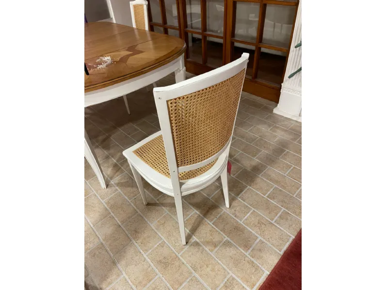 Sedia Cv 244 sedia artigiani veneti  da cucina realizzata in legno scontata del 54%