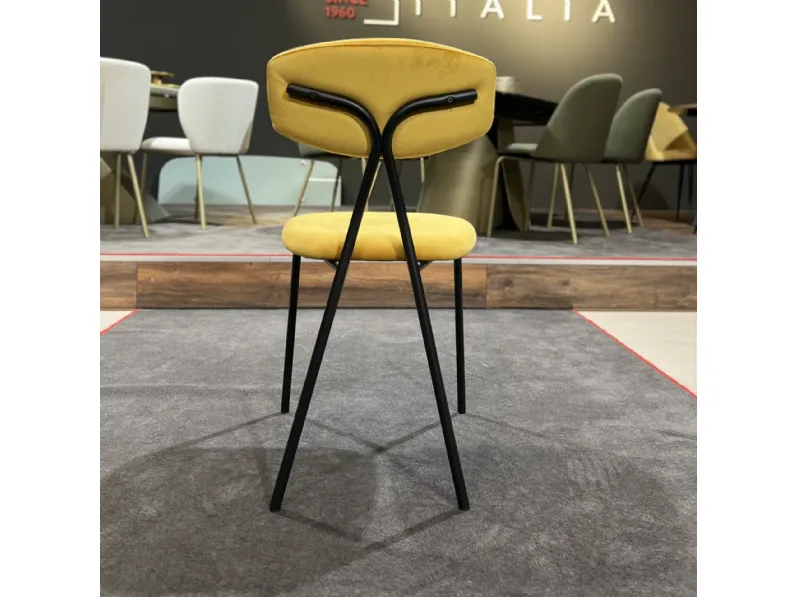 Sedia di Zamagna modello Flower da soggiorno in offerta -74%