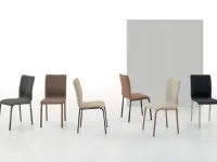 Sedia in tessuto modello Glamour new di Target point 