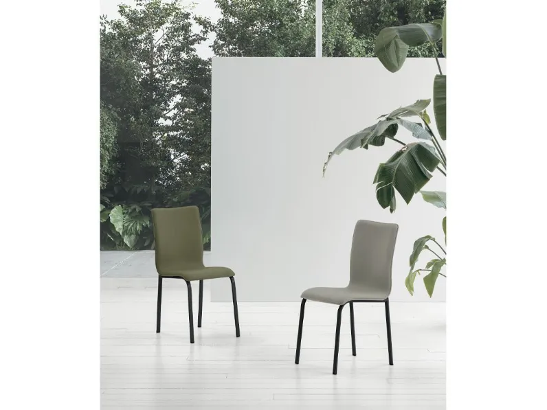 Sedia in tessuto modello Glamour new di Target point 