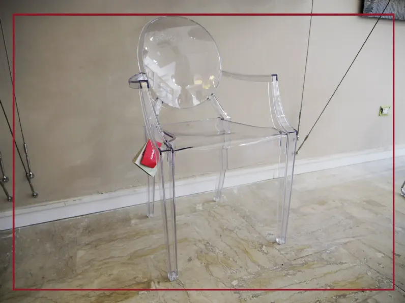 Sedia Louis ghost di Kartell in OFFERTA OUTLET -25%