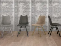 Sedia in ecopelle modello Maiorca di Target point 