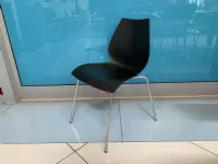 Sedia da cucina realizzata in plastica Maui di Kartell 