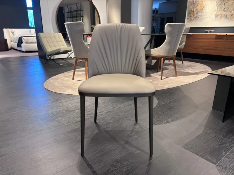 Sedia in pelle modello Max deluxe di Collezione esclusiva 
