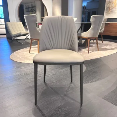 Sedia in pelle modello Max deluxe di Collezione esclusiva 