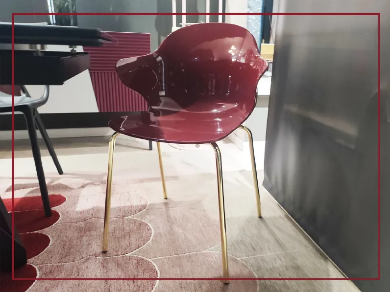 Sedia da soggiorno realizzata in metallo Saint tropez calligaris di Calligaris 
