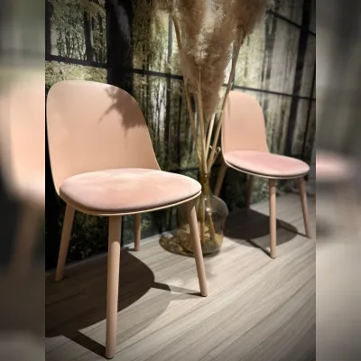 Sedia da cucina realizzata in tessuto Santa cruz di Target point 