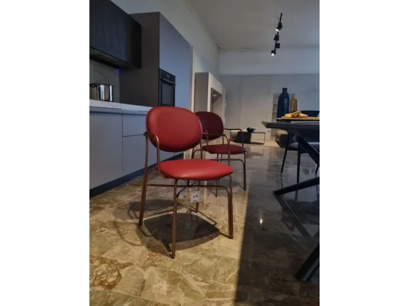 Sedia modello Sedia con braccioli bontempi dada da soggiorno di Bontempi -42%