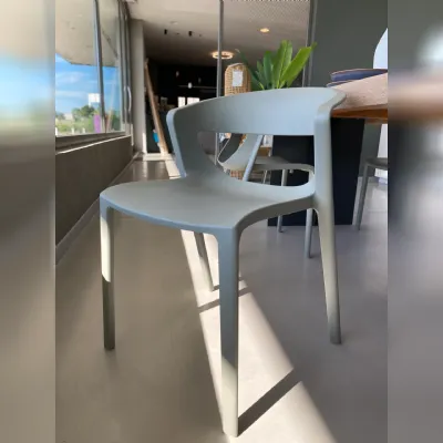 Sedia modello Sedia kikka one salvia da cucina di Kastel -16%