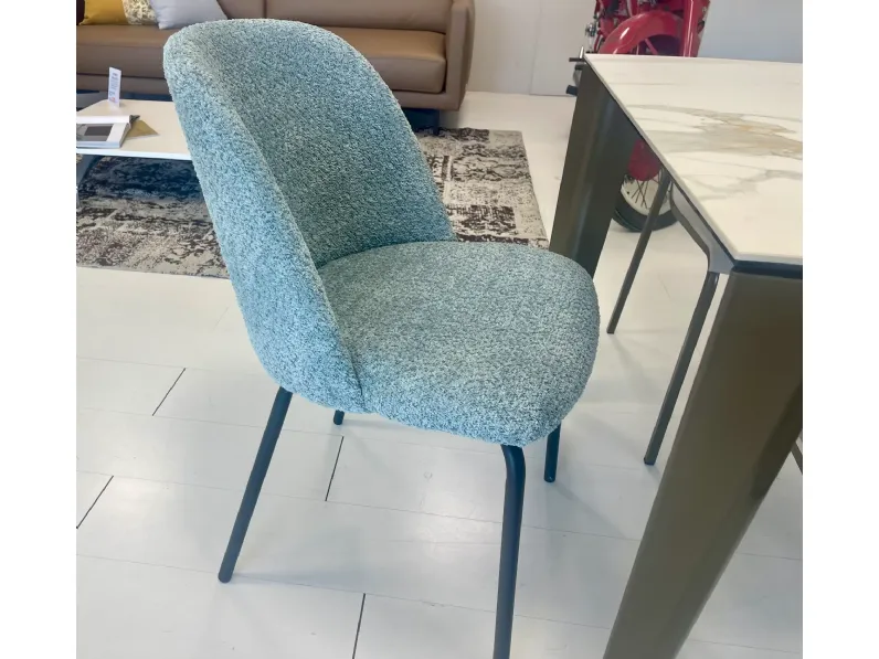 Sedia Sedia orange in tessuto Zamagna a prezzo scontato