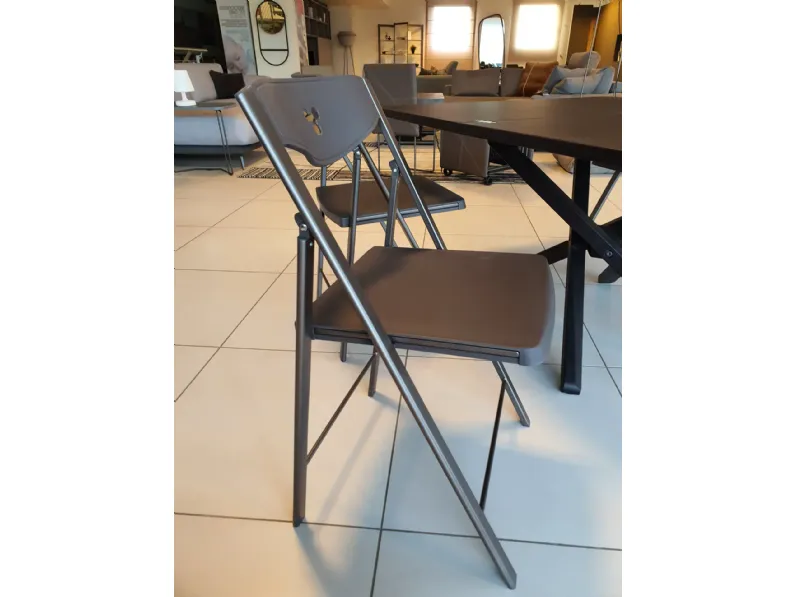 Sedia da soggiorno Sedia pieghevole plio di Ozzio SCONTATA 31%