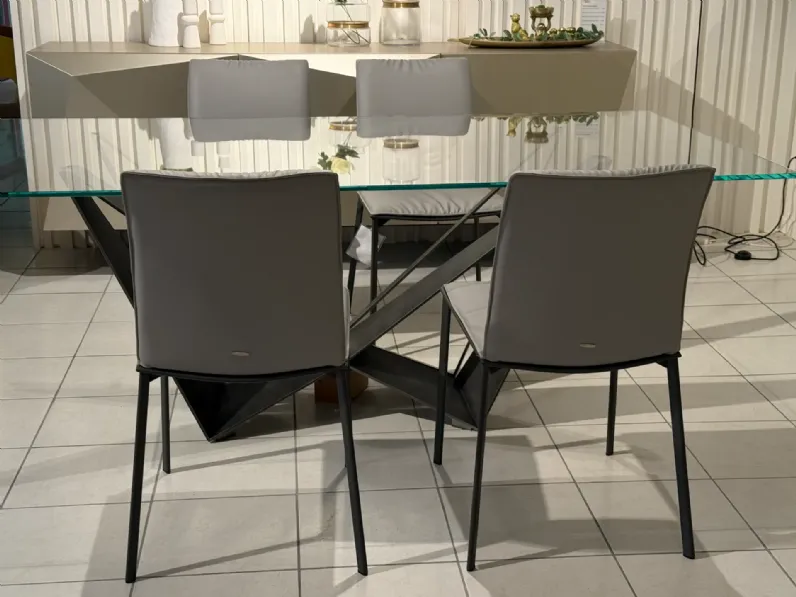 Sedia modello Set 4 sedie rita fissa di Cattelan italia 
