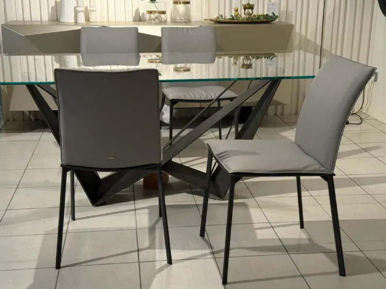 Sedia modello Set 4 sedie rita fissa di Cattelan italia 