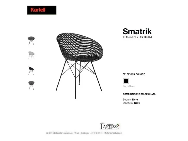 Sedia Smatrik  Kartell con un ribasso vantaggioso