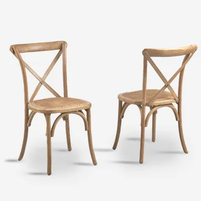 Sedia Tropea 2  Dialma brown SCONTATA a PREZZI OUTLET