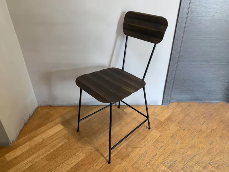 Sedia senza braccioli Wave chair di Collezione esclusiva in Offerta Outlet