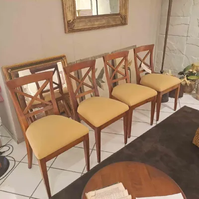 Sedia N. 4 sedie grande arredo Grande arredo con uno sconto vantaggioso