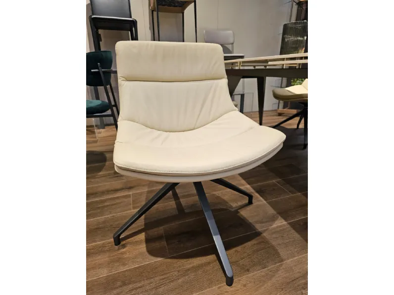 Sedia di Ozzio modello N.4 sveva  per ufficio in offerta -30%