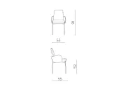 Sedia Nube Md work con uno sconto vantaggioso