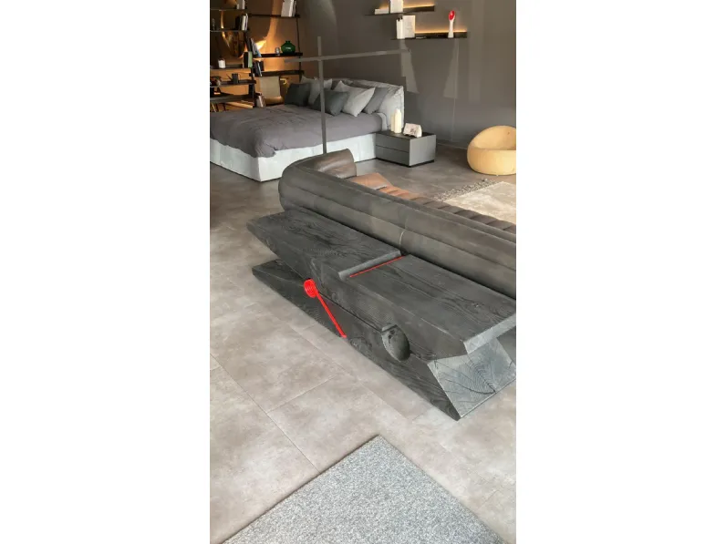 Sedia Panca molletta  di Riva 1920 in OFFERTA OUTLET -38%