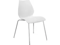 Sedia modello Maui senza braccioli di Kartell 