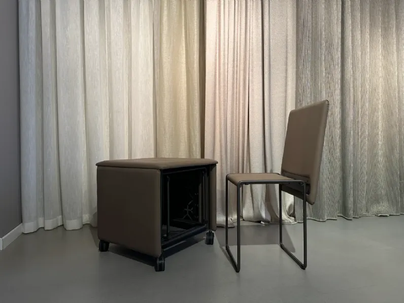 Sedia da cucina Cubix di Ozzio SCONTATA 40%