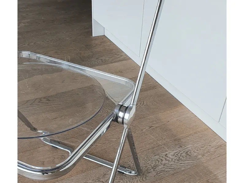 Sedia in metallo pieghevole Plia in Offerta Outlet
