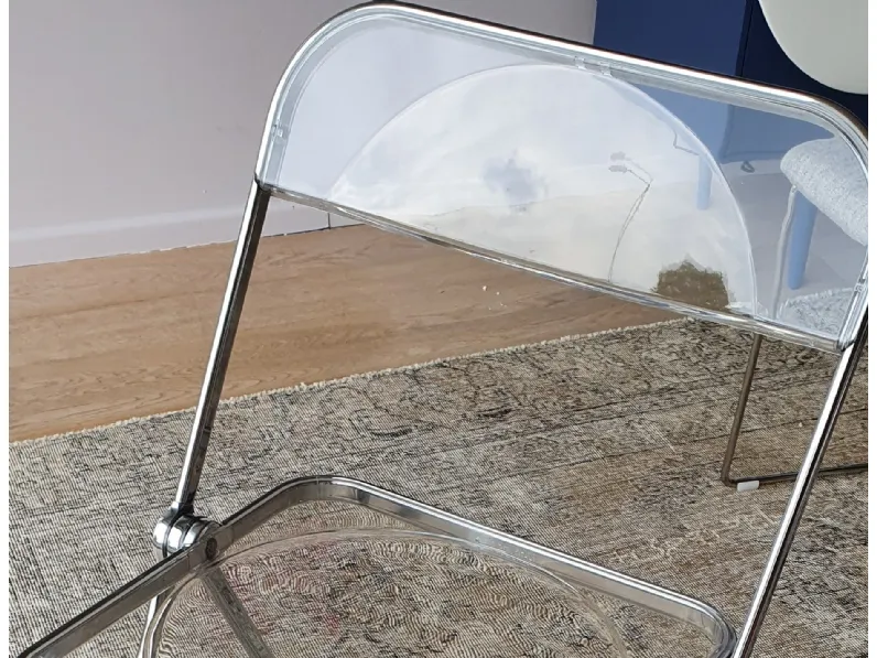 Sedia in metallo pieghevole Plia in Offerta Outlet