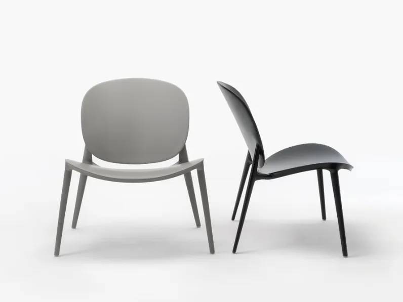 Sedia in plastica modello Be bop di Kartell 