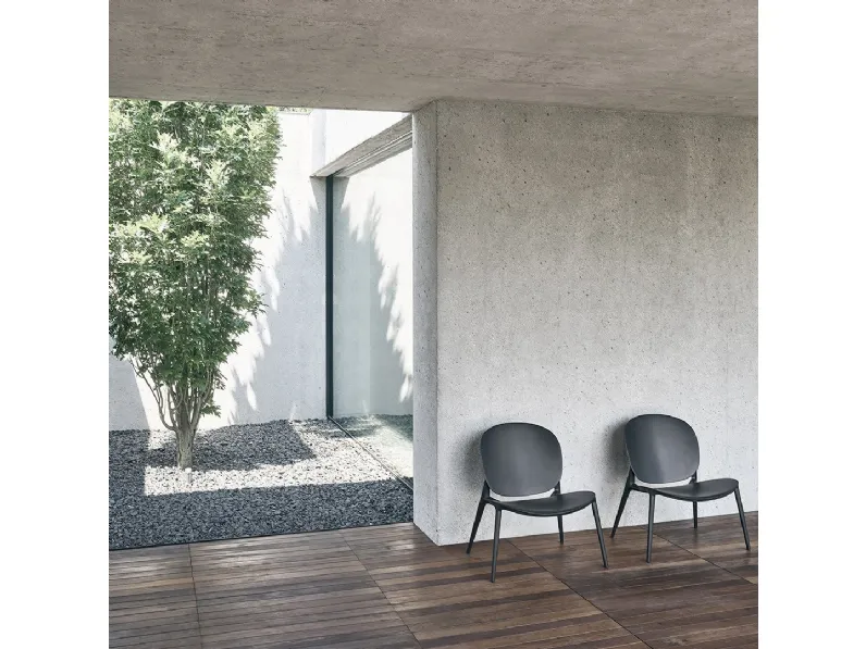 Sedia in plastica modello Be bop di Kartell 