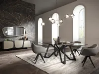 Sedia da soggiorno Delia Ozzio in Offerta Outlet 