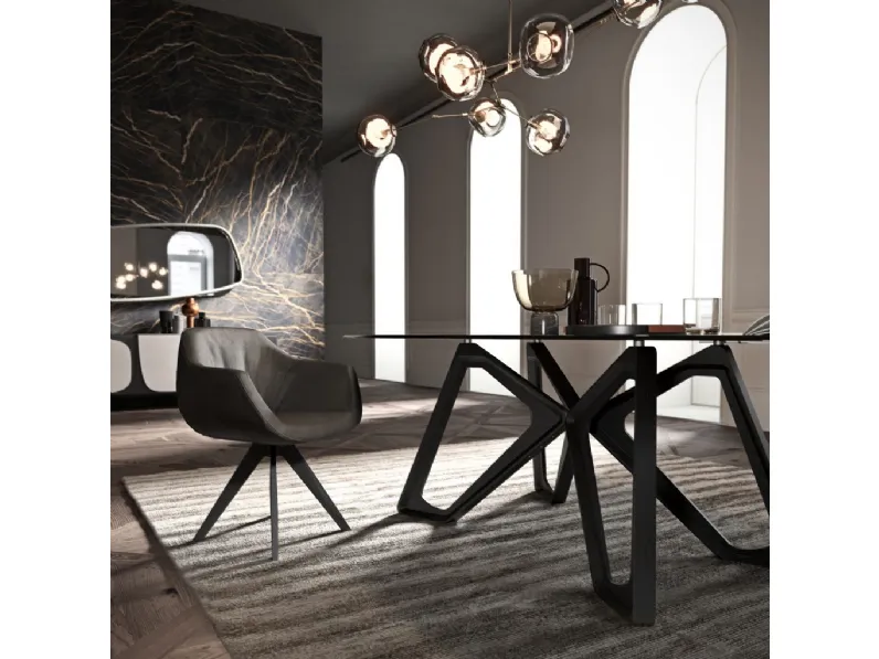 Sedia da soggiorno Delia Ozzio in Offerta Outlet 