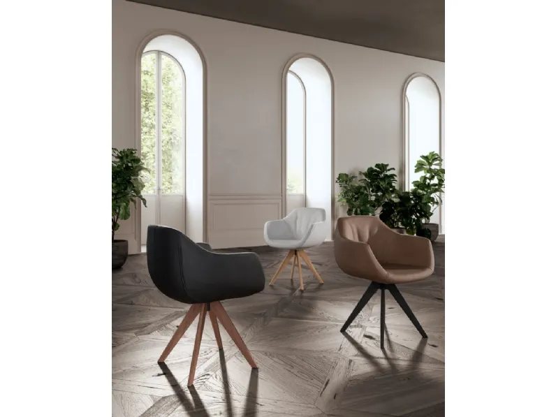 Sedia da soggiorno Delia Ozzio in Offerta Outlet 