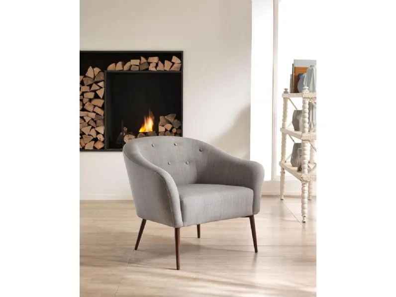 Sedia poltroncina Elena Stones in Offerta Outlet