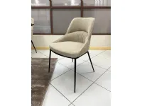 Sedia in metallo poltroncina Ginevra in Offerta Outlet