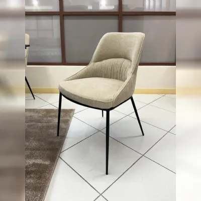 Sedia in metallo poltroncina Ginevra in Offerta Outlet