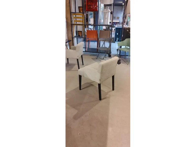Sedia Poltroncina in tessuto con braccioli pol Artigianale con un ribasso vantaggioso
