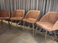Sedia in tessuto poltroncina Sedia tone in offerta