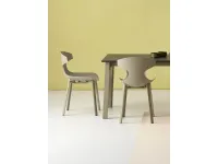 Sedia Pop da cucina realizzata in plastica scontata del 35%