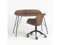 Sedia modello Q/wood imbottita di Kartell a prezzo riservato 