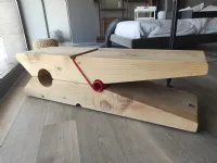 Sedia Molletta da soggiorno realizzata in legno scontata del 32%